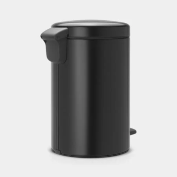 BRABANTIA atkritumu tvertne ar pedāli NewIcon, 12 l, Matt Black (113741)