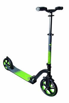 Muuwmi Aluminium Scooter PRO skrejritenis 230 mm, zaļš (AU 467)