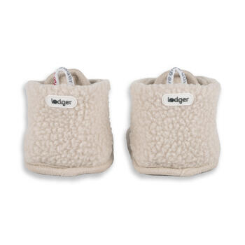Lodger Slipper Teddy čībiņas, Birch, 6-12m (SLT 599_6-12)
