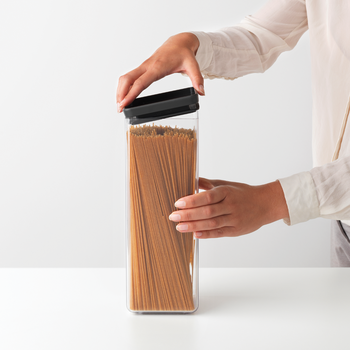 BRABANTIA kārba kantaina 2,5L, dark grey (122408)