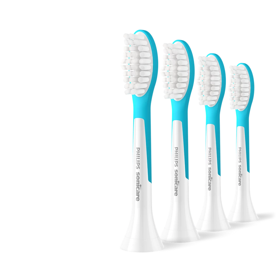 Sonicare for Kids zobu birstes uzgalis, 4 gab, 7+ gadi (HX6044/90)