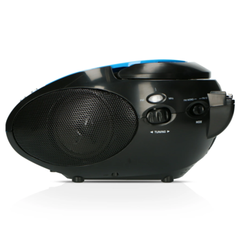 Lenco CD magnetola, zila/melna (SCD-24 Blue/Black)