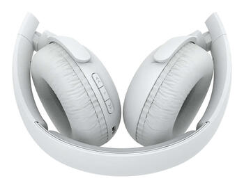 PHILIPS UpBeat bezvadu austiņas ar galvas stīpu un mikrofonu, baltas (TAUH202WT/00)