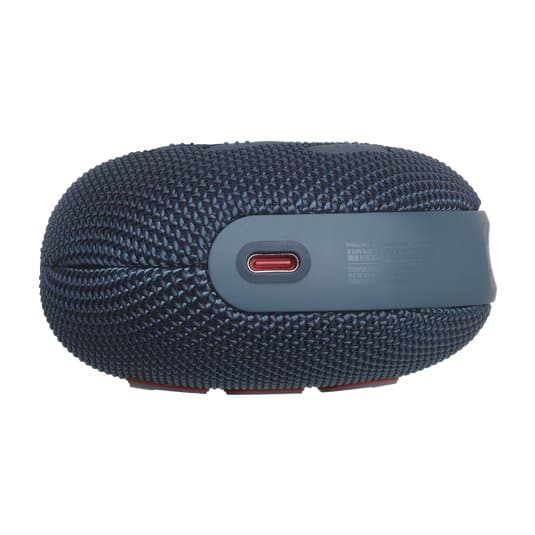 JBL ūdensizturīga portatīvā skanda ar karabīni, zils (JBLCLIP5BLU)