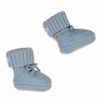 Lodger Slipper Merino vilnas čībiņas, Blue Fogg, 6-12m (SLM 110_6-12)
