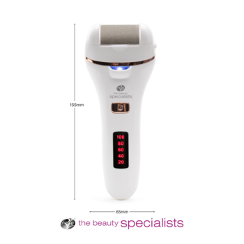 RIO Beauty Elektriskā Go Smooth pēdu vīle (PEDI4)