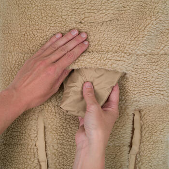 Lodger Wrapper Teddy ietināmā sedziņa, Beige (WPT 630)