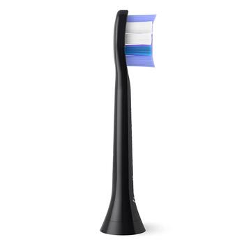 Sonicare S2 Sensitive zobu birstes uzgalis, 4 gab, melns (HX6054/88)