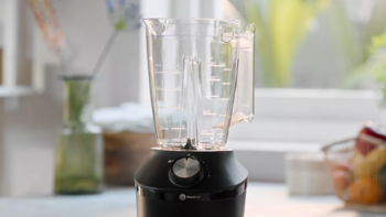PHILIPS blenderis, 2 l, 600 W, melns (HR2291/01)