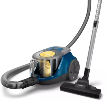 PHILIPS PowerCyclone bezmaisa putekļsūcējs, 850 W (zils) (XB2125/09)