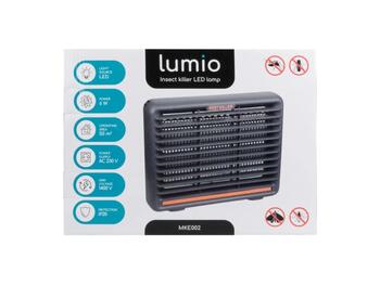 LUMIO moskītu lampa 6w, 230V, 50m² (MKE002) (101902)