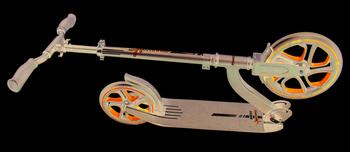 Muuwmi Aluminium Scooter PRO skrejritenis 250 mm, zils (AU 468)