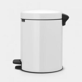 BRABANTIA atkritumu tvertne ar pedāli NewIcon, 5 l, White (112065)