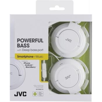 JVC austiņas ar vadu, baltas (HA-SR185-W-E)