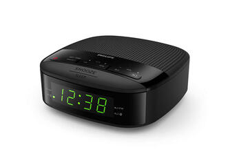 PHILIPS radio pulkstenis, melns (TAR3205/12)