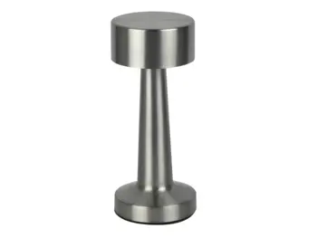 LED line lite galda lampa RIWIA 1W, 120lm, 1800mAh, silver (204478) (75108)