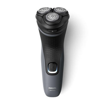 PHILIPS Shaver Series 1000 Elektriskais skuveklis sausai un mitrai skūšanai, pelēks (S1142/00)