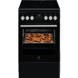 Electrolux elektriskā plīts ar elektrisko cepeškrāsni, melna (LKR564275K)
