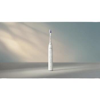 PHILIPS 6500 Sonic elektriskā zobu birste, balta (HX7410/02)