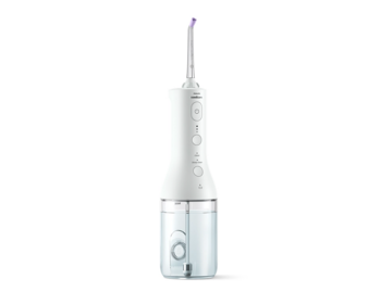 Sonicare Cordless Power Flosser 3000 mutes dobuma irrigators, balts (HX3826/31)