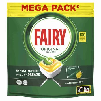FAIRY Original trauku mazgāšanas kapsulas, 100 gab. (80819061)