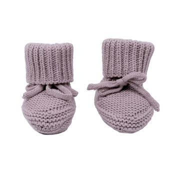Lodger Slipper Knit čībiņas, Rose, 0-6m (SLK 107_0-6)