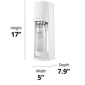 SodaStream gāzēto dzērienu pagatavošanas ierīce Terra, balts (1012811770)