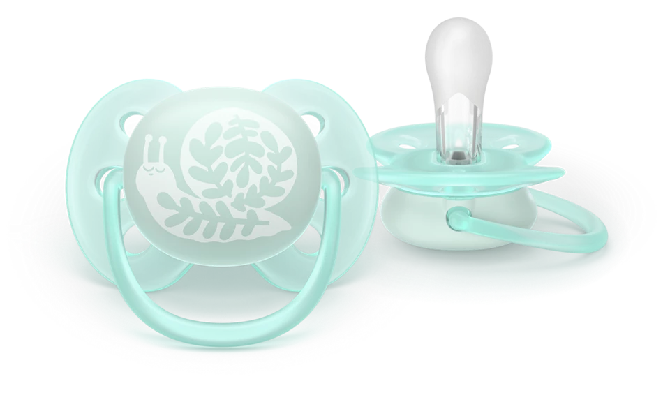 Philips Avent māneklītis Ultra soft DECO, 0-6M (2 gab) (SCF091/41)