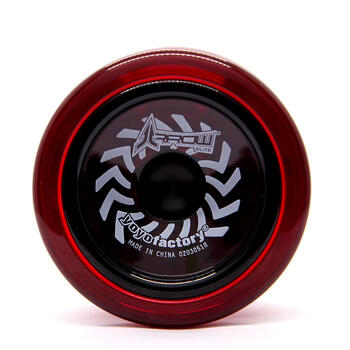 YoYoFactory YO-YO AROW rotaļlieta iesācējiem, sarkans (YO 450)