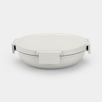 BRABANTIA Make & Take pusdienu bļoda, 1L, light grey (206184)