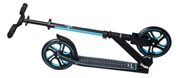 MUUWMI Aluminium Scooter PRO skrejritenis 215 mm, zils (AU 567)