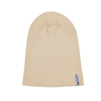 Lodger Beanie Ciumbelle bērnu cepurīte, Ivory, 6-12 mēn. (BE 069_6-12)