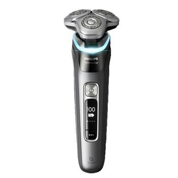 PHILIPS i9000 Prestige Ultra Elektroskuveklis mitrai/sausai skūšanai (lādējams), Tumšs šīferis (XP9202/10)