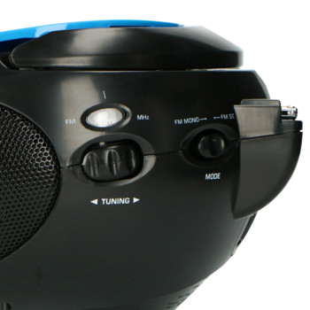 Lenco CD magnetola, zila/melna (SCD-24 Blue/Black)