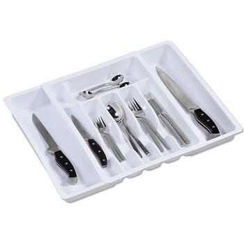 Kesper virtuves piederumu organizators, balts (104227)