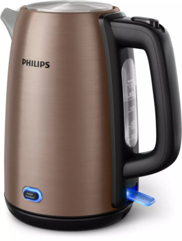 PHILIPS Viva Collection tējkanna, 1.7L (varš) (HD9355/92)
