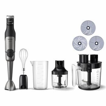PHILIPS 5000 Series rokas blenderis, melns (HR2685/00)