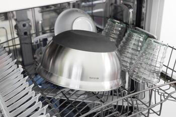 BRABANTIA putošanas bļodu komplekts 3gb, matt steel/black (363900)