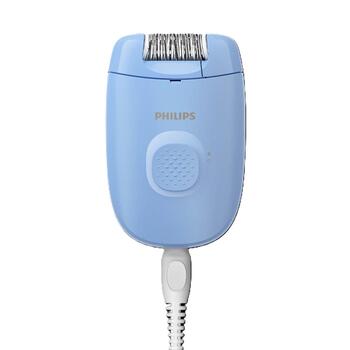 PHILIPS 2000. sērijas epilators ar vadu, zils (BRE228/00)