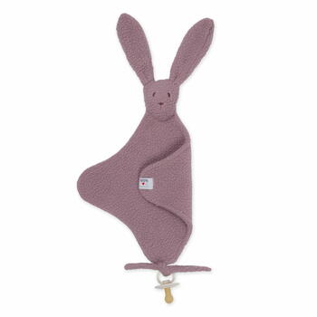 Lodger Bunny Teddy mīksta flīsa mīļlupatiņa zaķītis, Rose (TY 107)