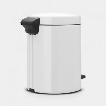 BRABANTIA atkritumu tvertne ar pedāli NewIcon, 5 l, White (112065)