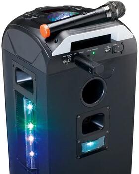 Lenco bezvadu mikrofons, melns (MCW-011BK)
