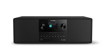 PHILIPS Mikro mūzikas sistēma ar Bluetooth, DAB+/FM radio, CD/USB, melna (TAM6500/10)