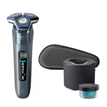 PHILIPS Shaver series 7000, Wet& Dry skuveklis (lādējams), zils (S7882/55)