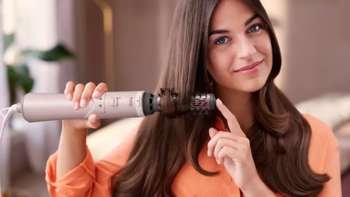 PHILIPS Air Styler Essential matu veidotājs, 1000W, rozā (BHA735/00)