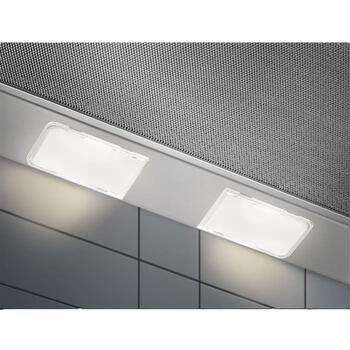 Electrolux izvelkams tvaika nosūcējs, 60 cm, C, pelēks (LFP326S)