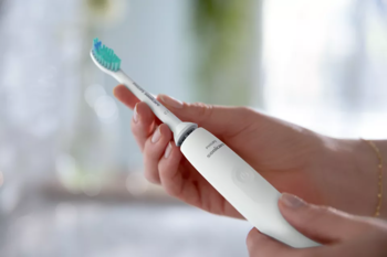 PHILIPS 2100 Sonic elektriskā zobu birste, balta (HX3651/13)