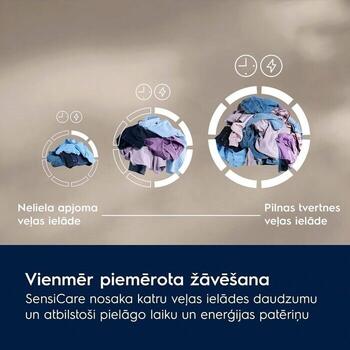 Electrolux veļas žāvētājs ar siltumsūkni, 9 kg (EW7D495UDE)