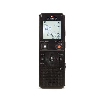 AIWA digitālais balss ierakstītājs, 16 GB, melns (DVR-A600)