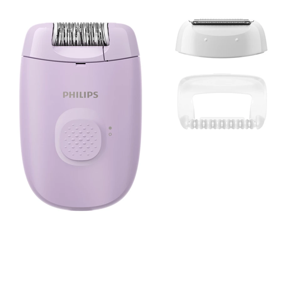 PHILIPS 2000. sērijas epilators ar vadu, violets (BRE237/00)